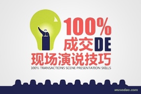 金克成:100%成交的现场演说技巧