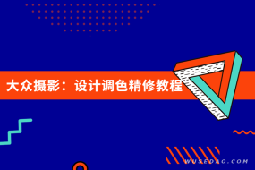 大众摄影:PS设计调色精修教程,掌握后期原理及技巧